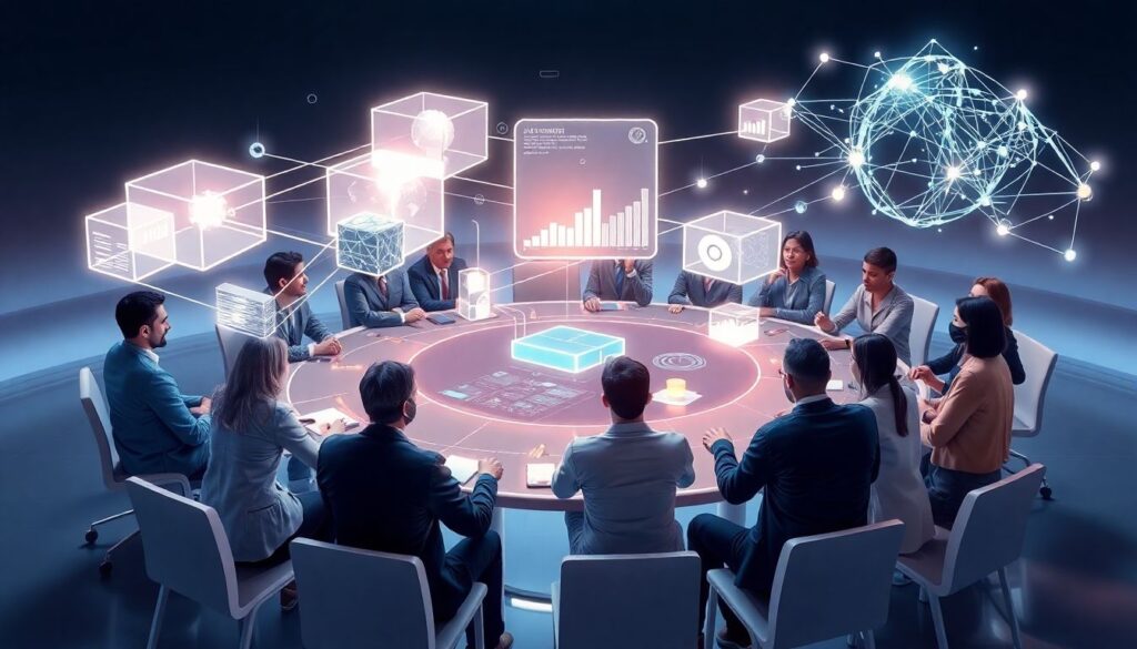 AI-assisted on-chain governance for sustainability projects - иллюстрация