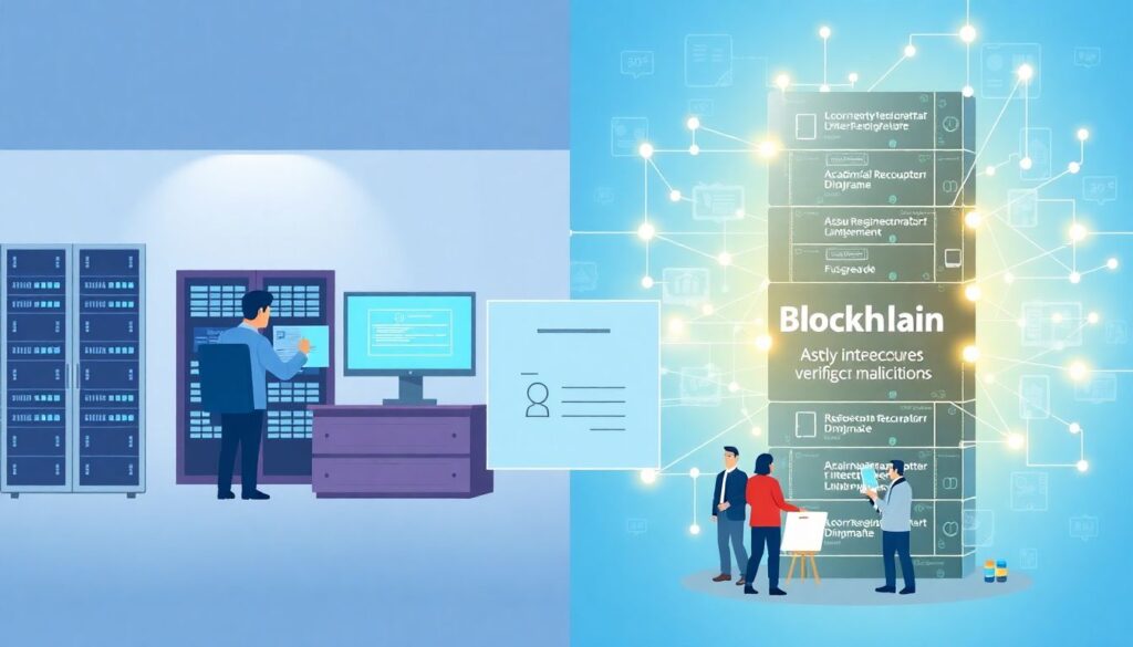 Blockchain-based education and credentialing with AI enrichment - иллюстрация