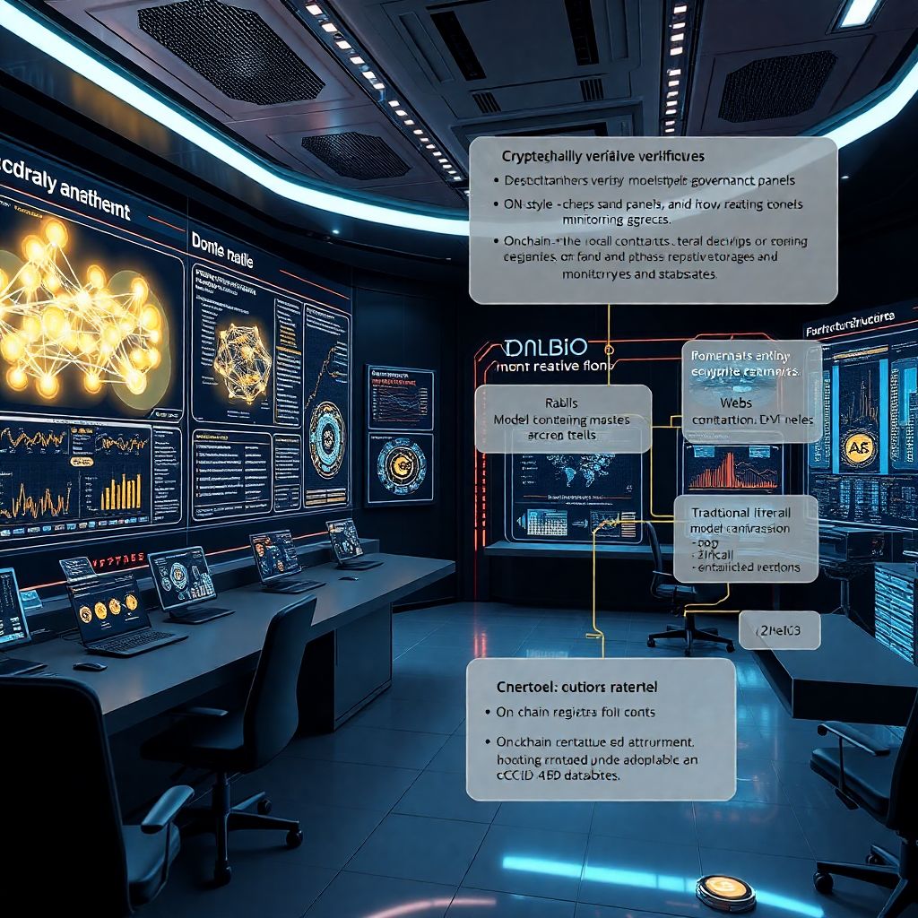 Blockchain-native Ai model deployment and monitoring: practical guide