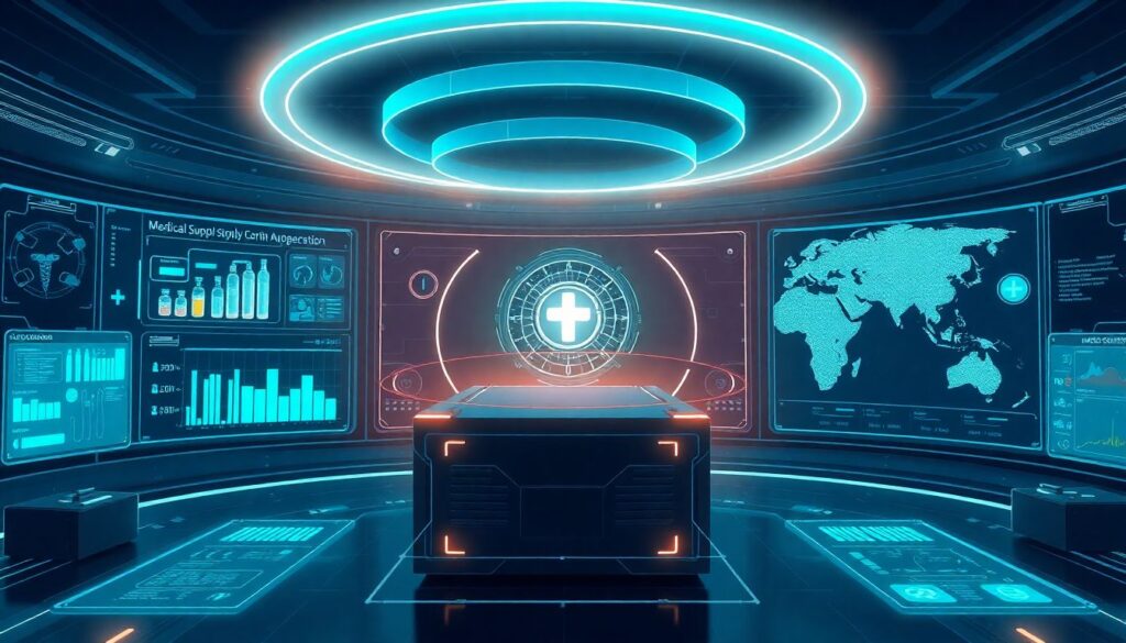 Blockchain-enabled healthcare supply chains with AI - иллюстрация