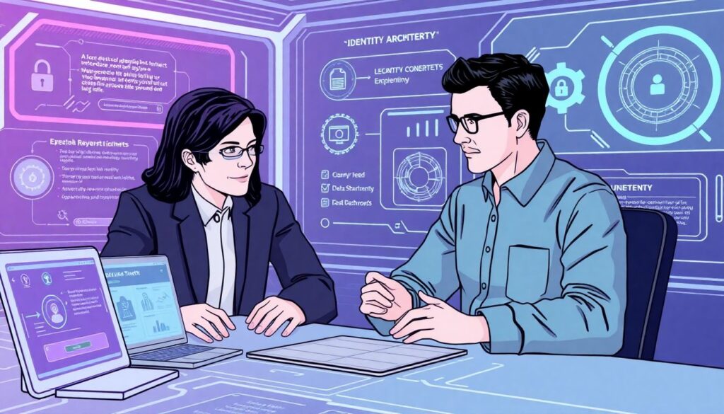 Autonomous verification of digital identities on blockchains - иллюстрация