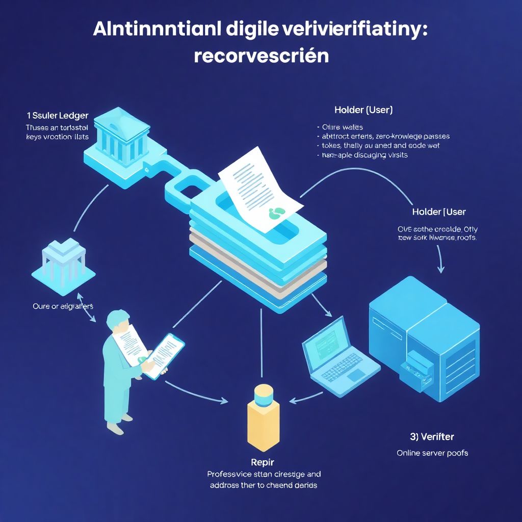 Autonomous verification of digital identities on blockchains: principles and use cases