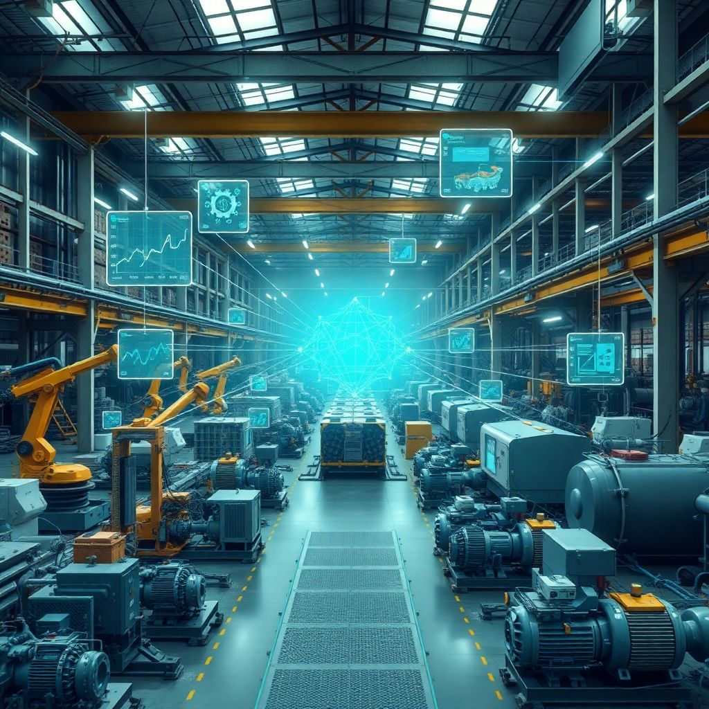 Ai-enabled sensor networks for industrial blockchains in secure smart manufacturing
